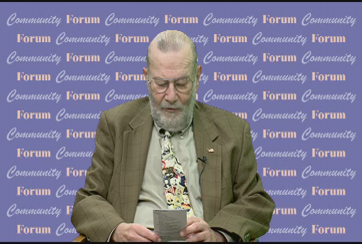 Thumbnail image for Community Forum - Brian A. Joyce (10/31/13)