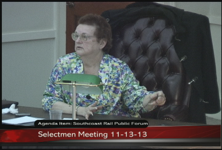 Thumbnail image for Selectmen 11/13/13: South Coast Rail Forum