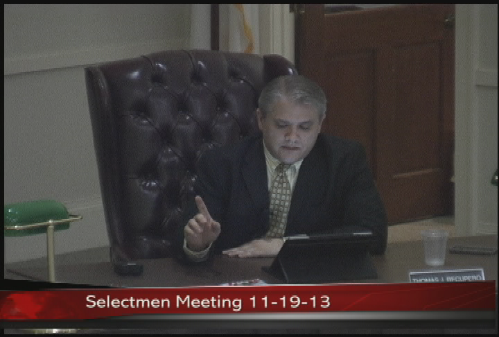 Thumbnail image for Selectmen Meeting 11-19-13