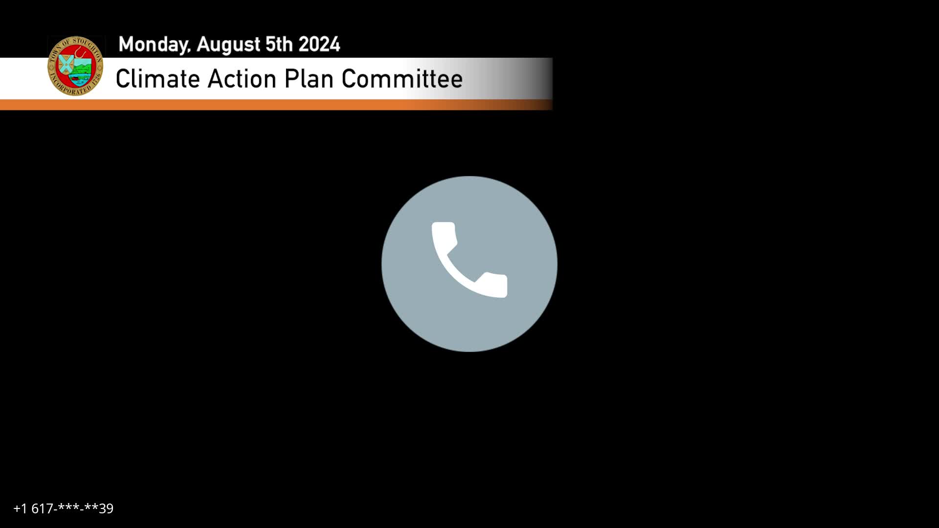 Thumbnail image for Climate Action Plan Committee 8/5/24