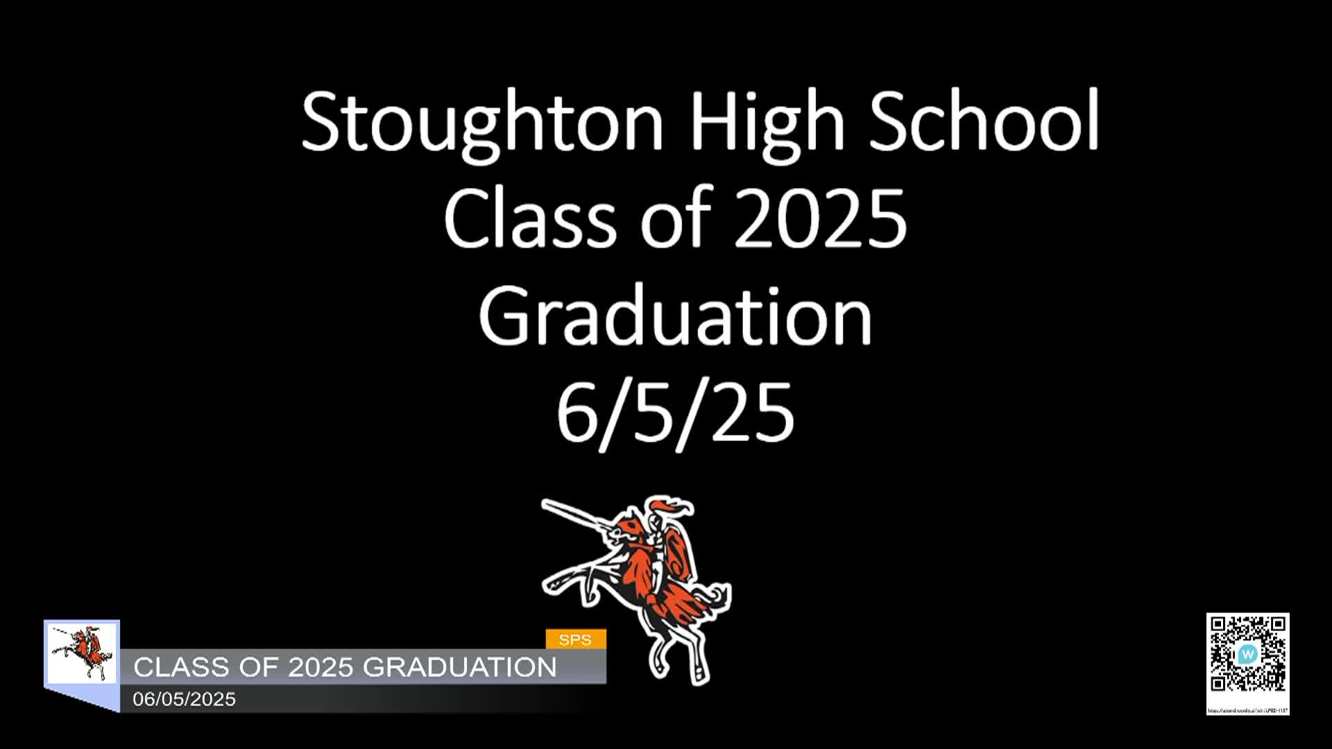 Thumbnail image for Stoughton High Graduation 2025_LIVE