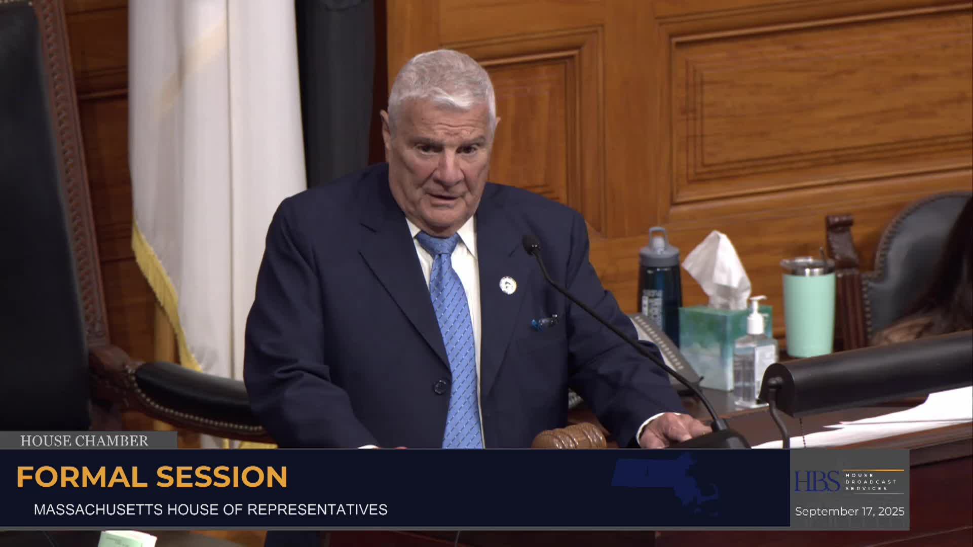 MA House of Representatives Formal Session: September 17th, 2025