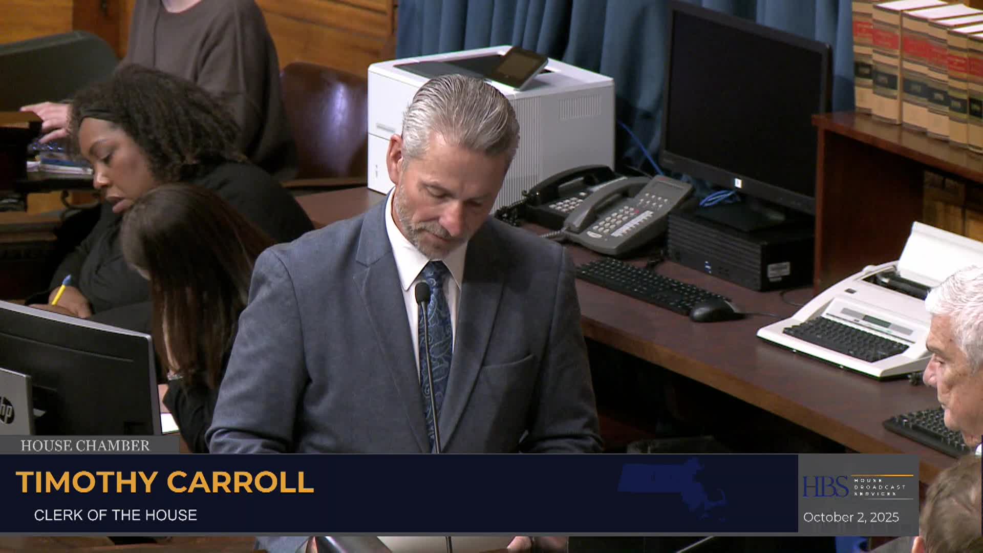MA House of Representatives Session: October 2nd, 2025