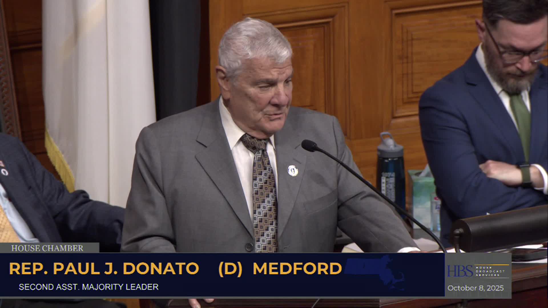 MA House of Representatives Formal Session: October 8th, 2025