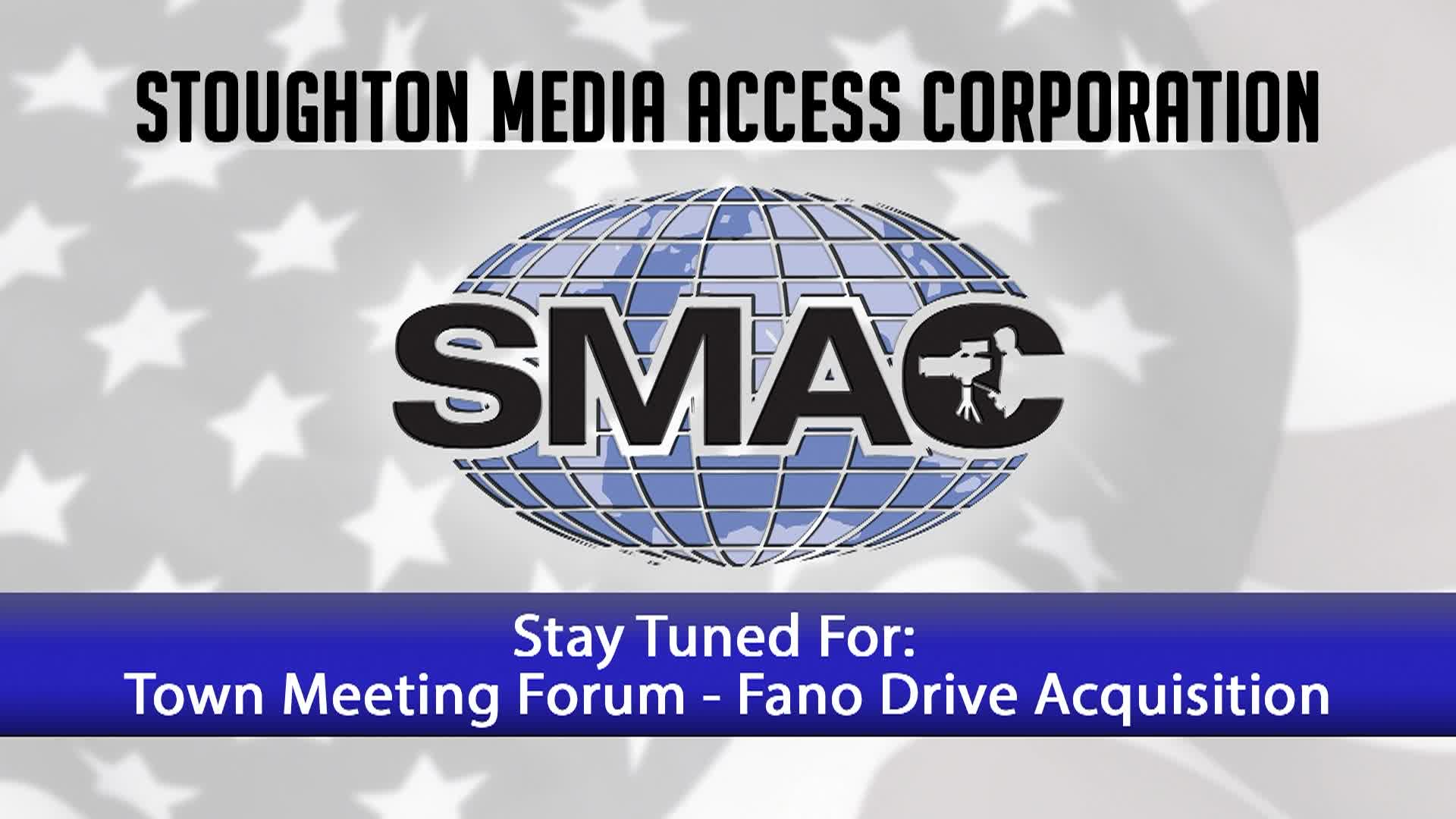 Thumbnail image for Live Town Meeting Forum - Fano Drive: 10/16/25