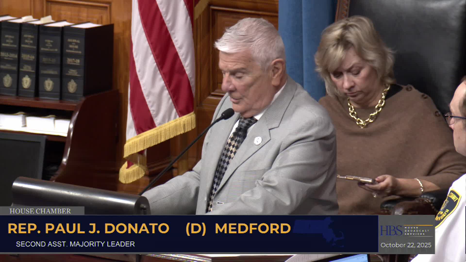MA House of Representatives Formal Session: October 22nd, 2025