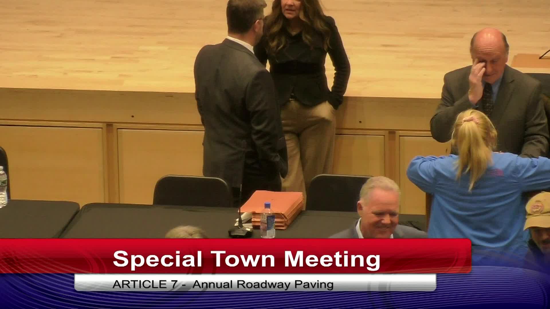 Thumbnail image for Live Special Town Meeting Night 1: 10/27/25