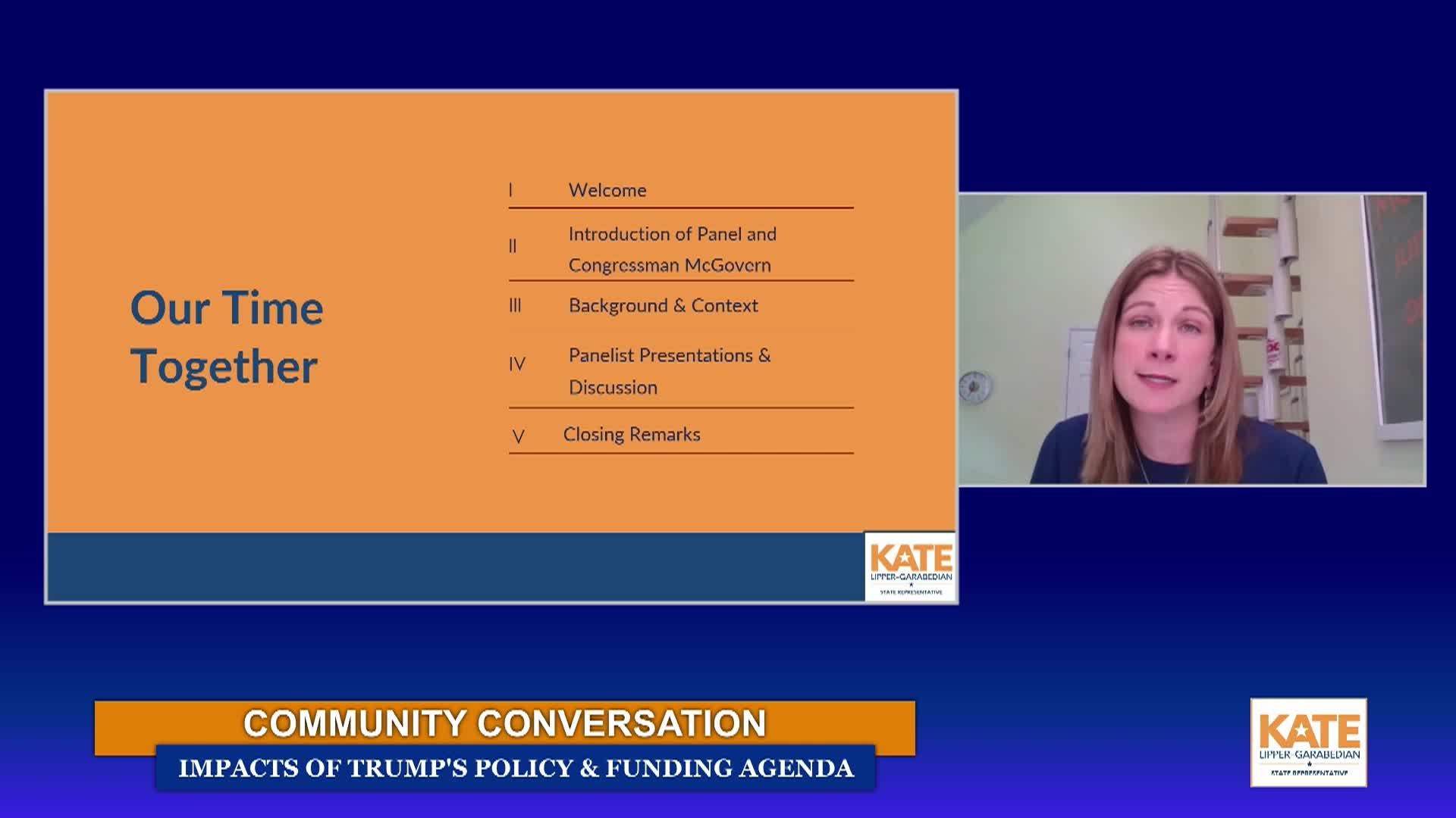 Community Conversation on Trump's Policy and Funding Agenda: November 3rd, 2025