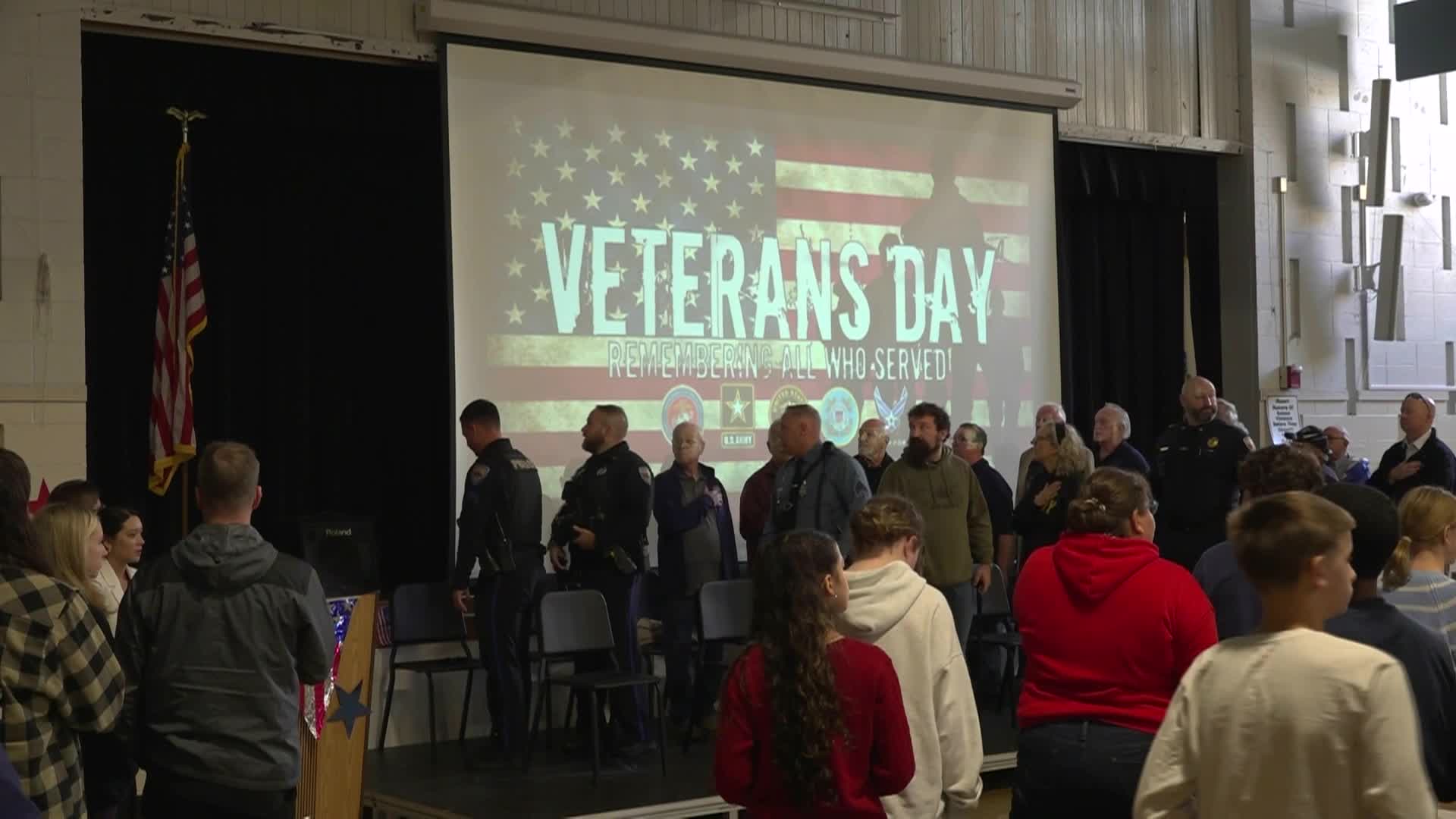 O'Donnell Middle School Veteran's Day Assembly 2025