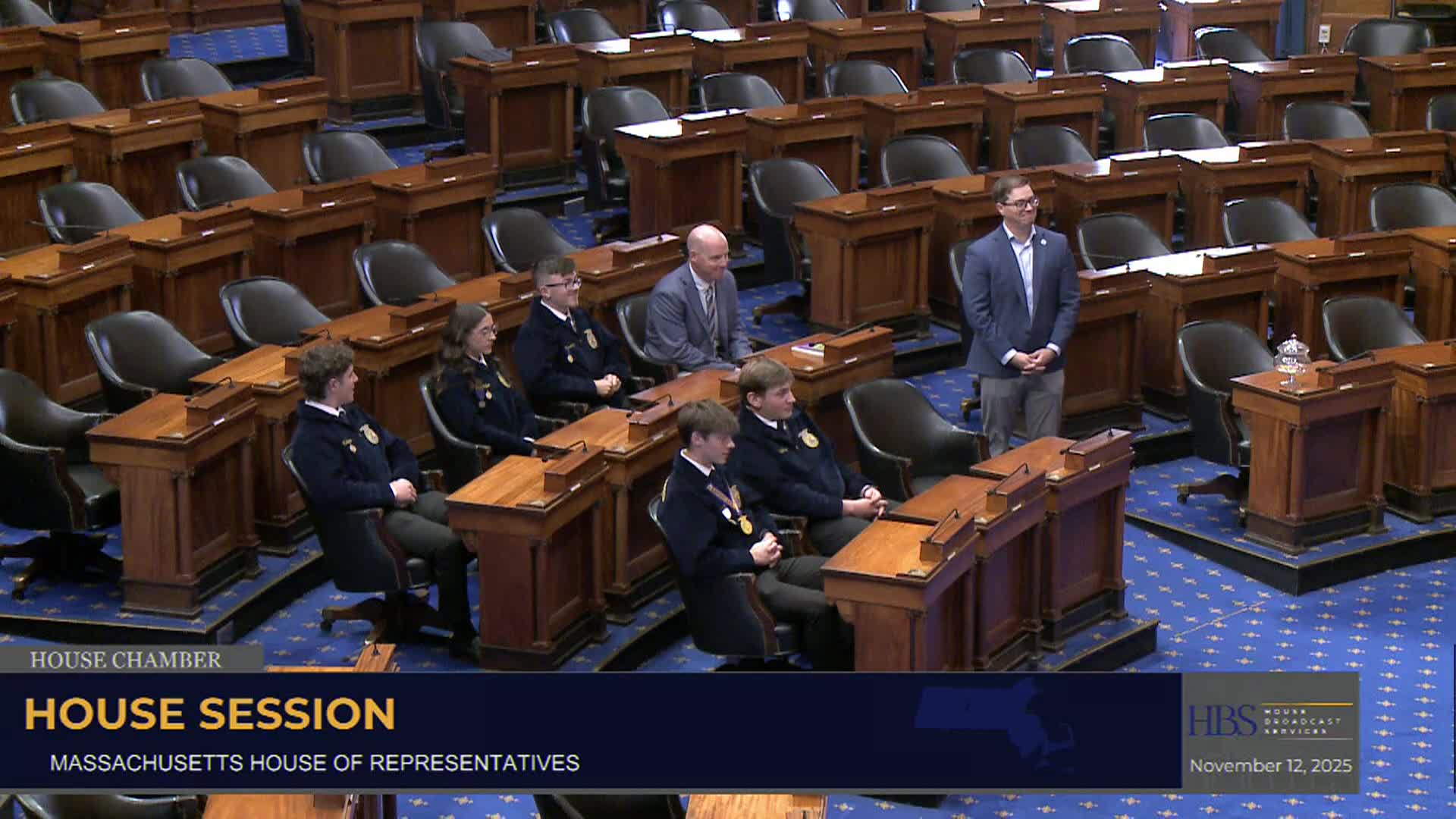 MA House of Representatives Session: November 12th, 2025