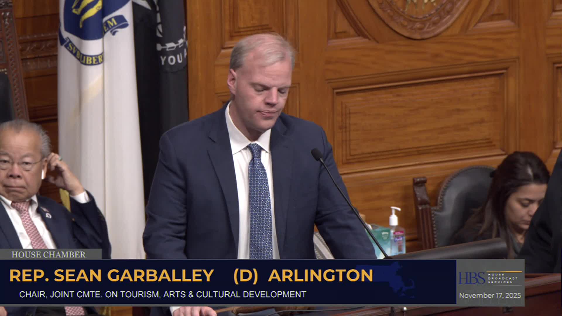 MA House of Representatives Session: November 17th, 2025