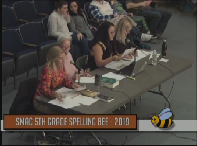 Thumbnail image for SMAC All-School 5th Grade Spelling Bee 2019