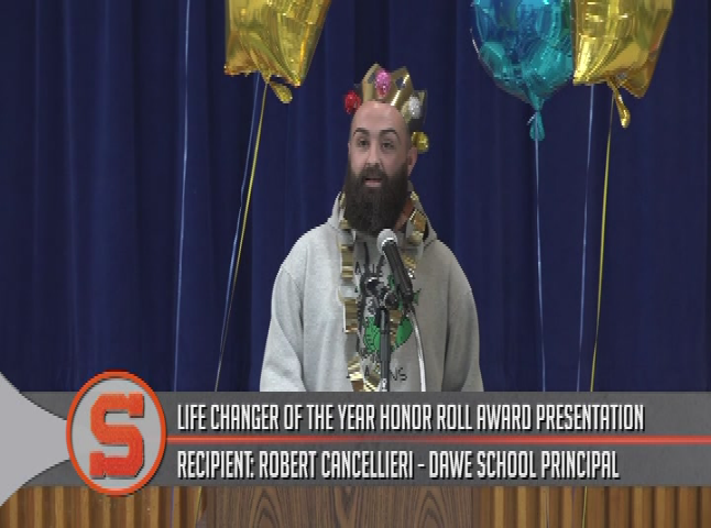 Thumbnail image for Dawe School Principal Robert Cancellieri Receives Life Changer of the Year Award
