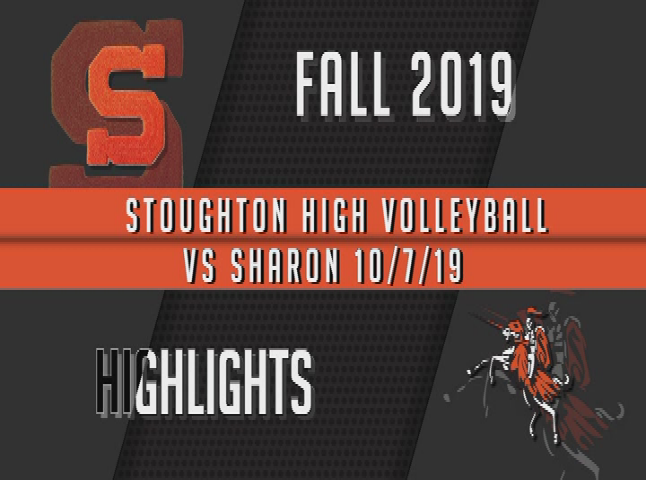Thumbnail image for Stoughton High Volleyball Highlights vs Sharon (10-7-19)