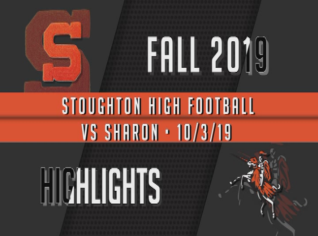 Thumbnail image for Stoughton High Football Highlights at Sharon (10-3-19)