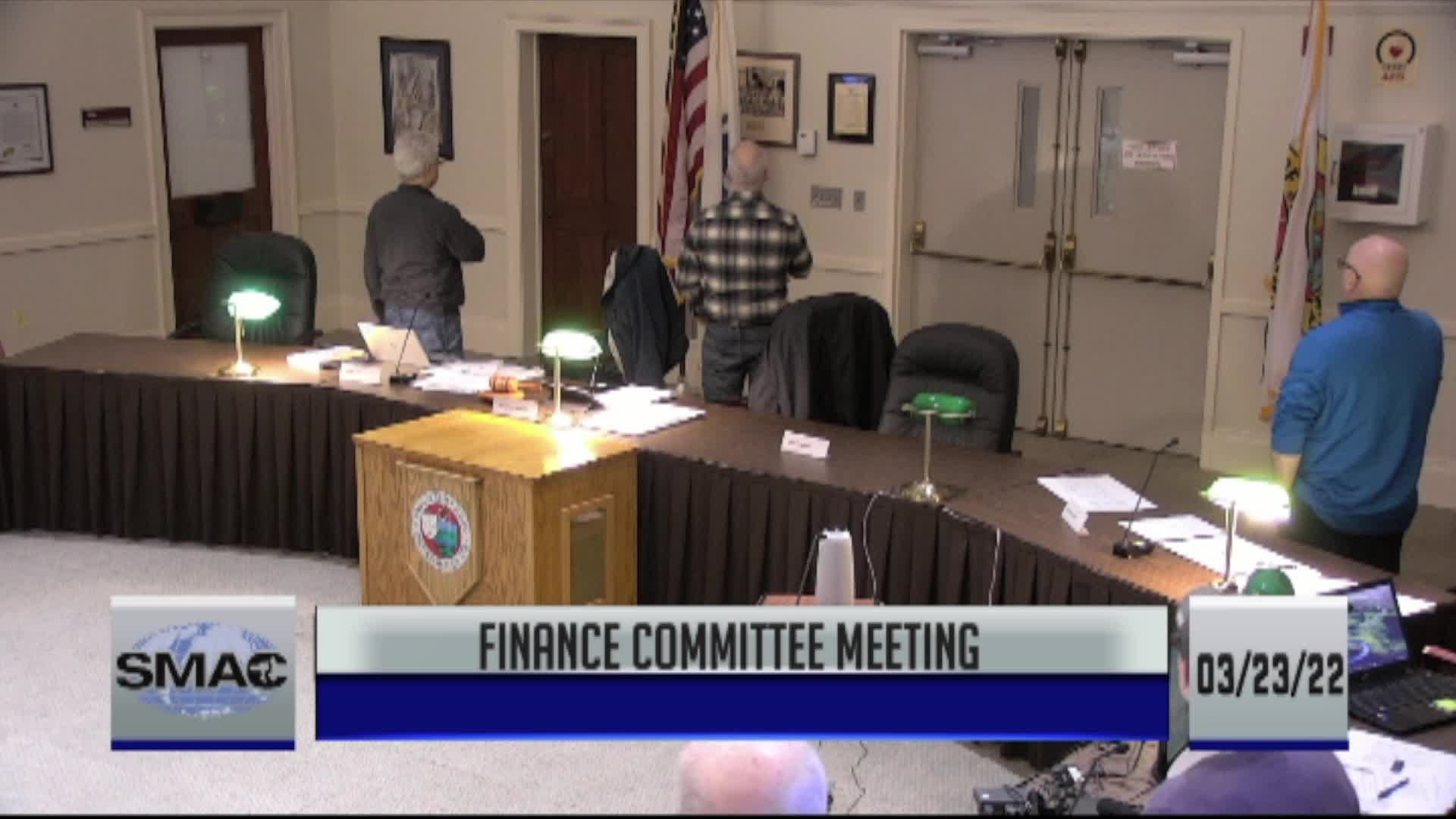 Thumbnail image for Finance Committee Meeting 3-23-22