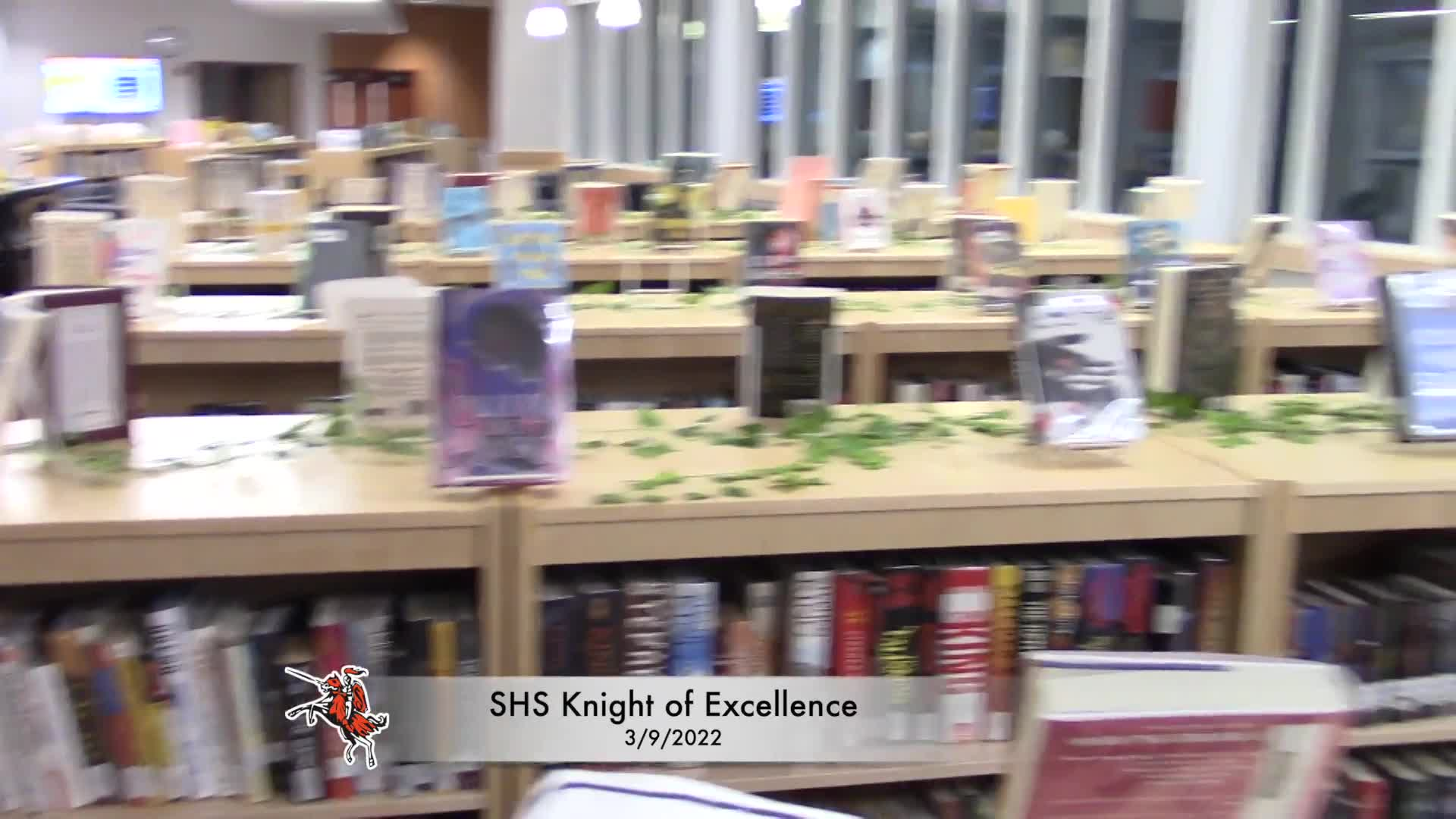 Thumbnail image for Knight of Excellence March 2022