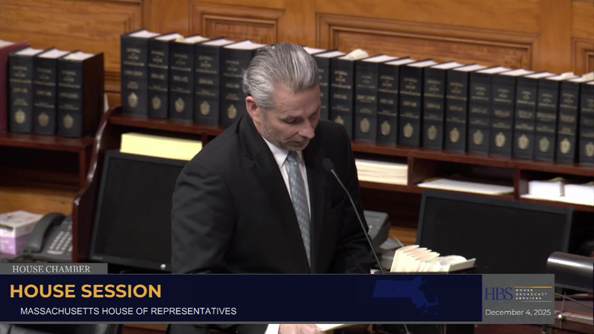 MA House of Representatives Session: December 4th, 2025