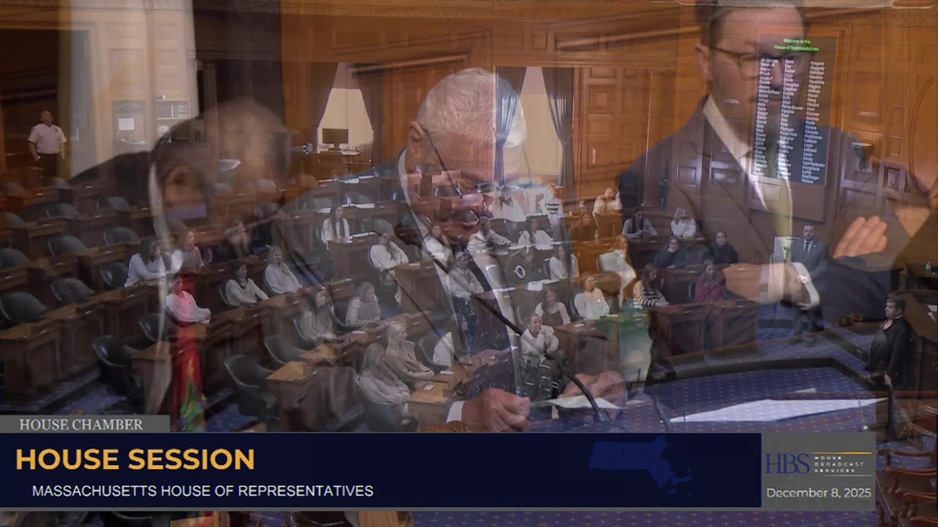 MA House of Representatives Session: December 8th, 2025