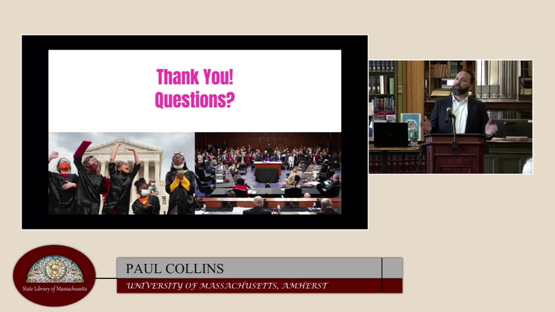 MA State Library Author Talk with Paul Collins: December 10th, 2025