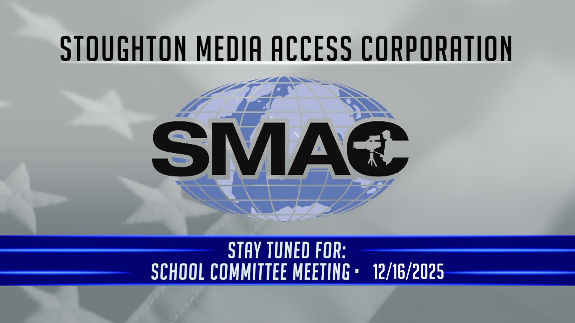 Thumbnail image for Live School Committee Budget Hearing: 12/16/25