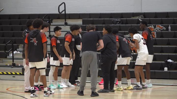 Thumbnail image for Boys Varsity Basketball vs Sharon: 12/16/25