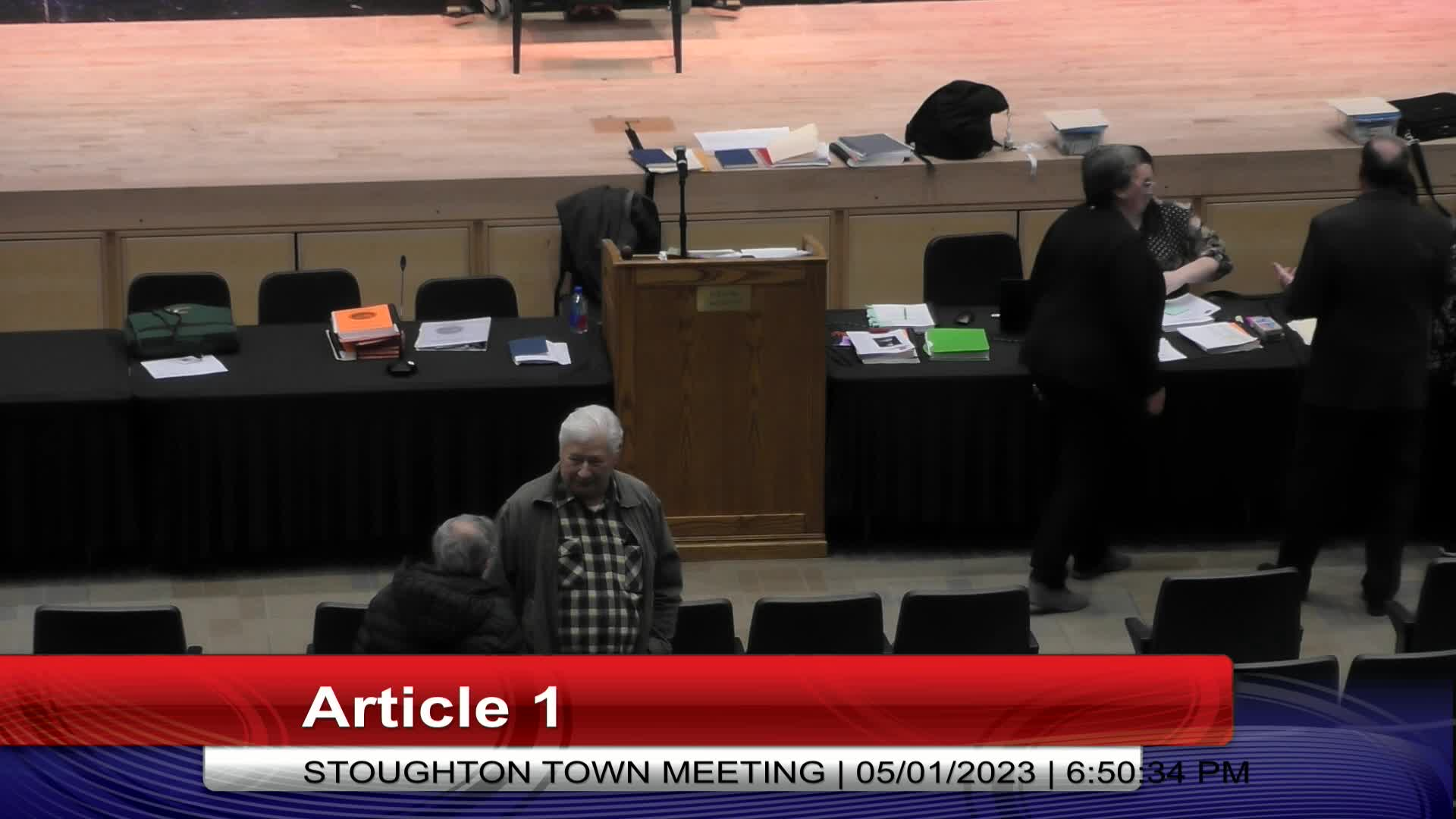 Thumbnail image for Annual Town Meeting 2023 - Session 1 (05-01-23)_LIVE