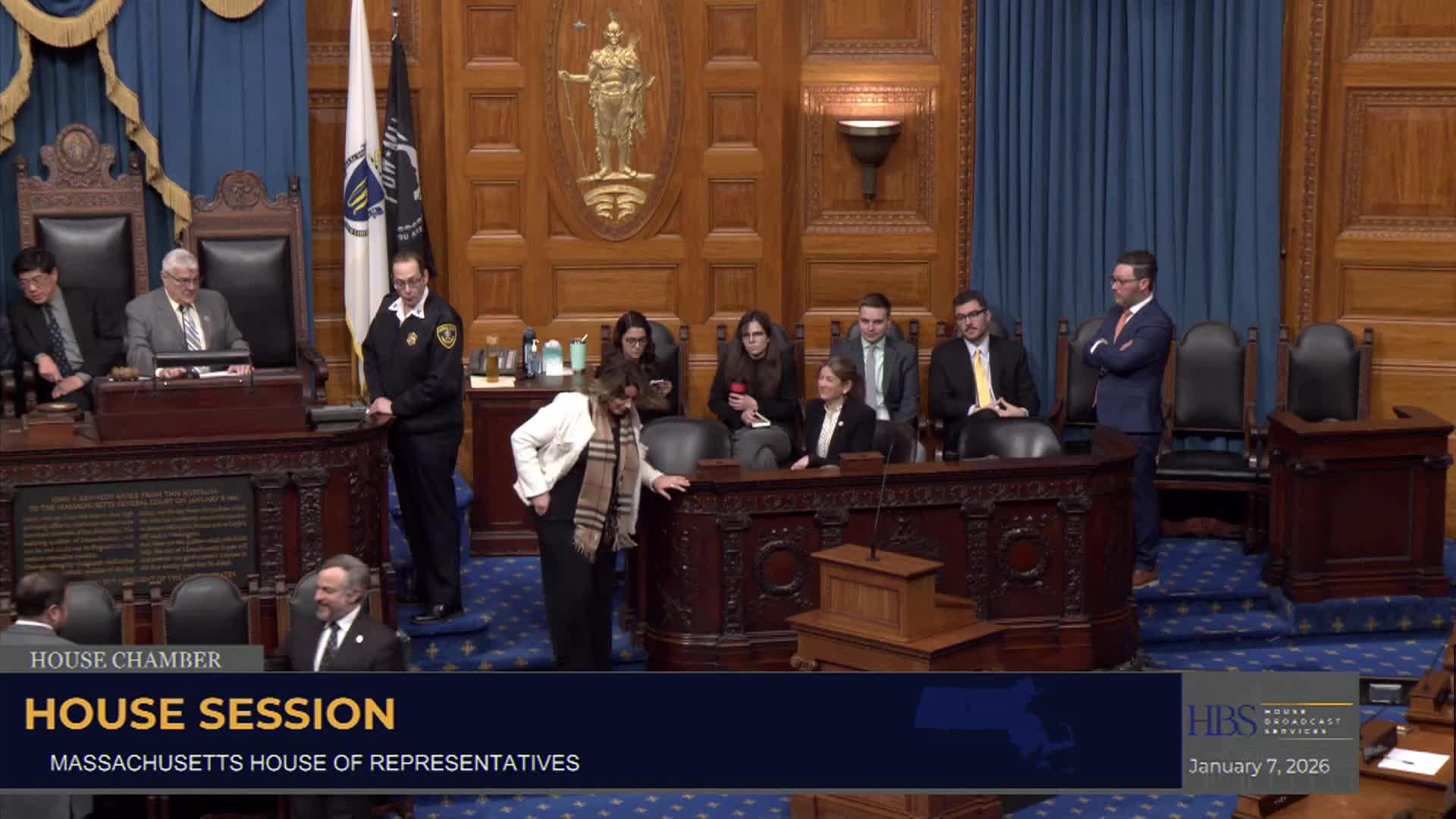 MA House of Representatives Session: January 7th, 2026