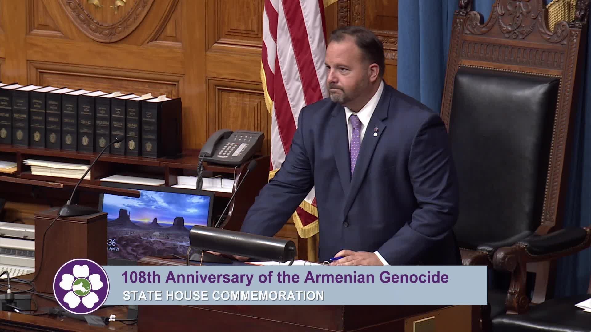 Thumbnail image for MA House of Reps: 108th Anniversary Commemoration of the Armenian Genocide