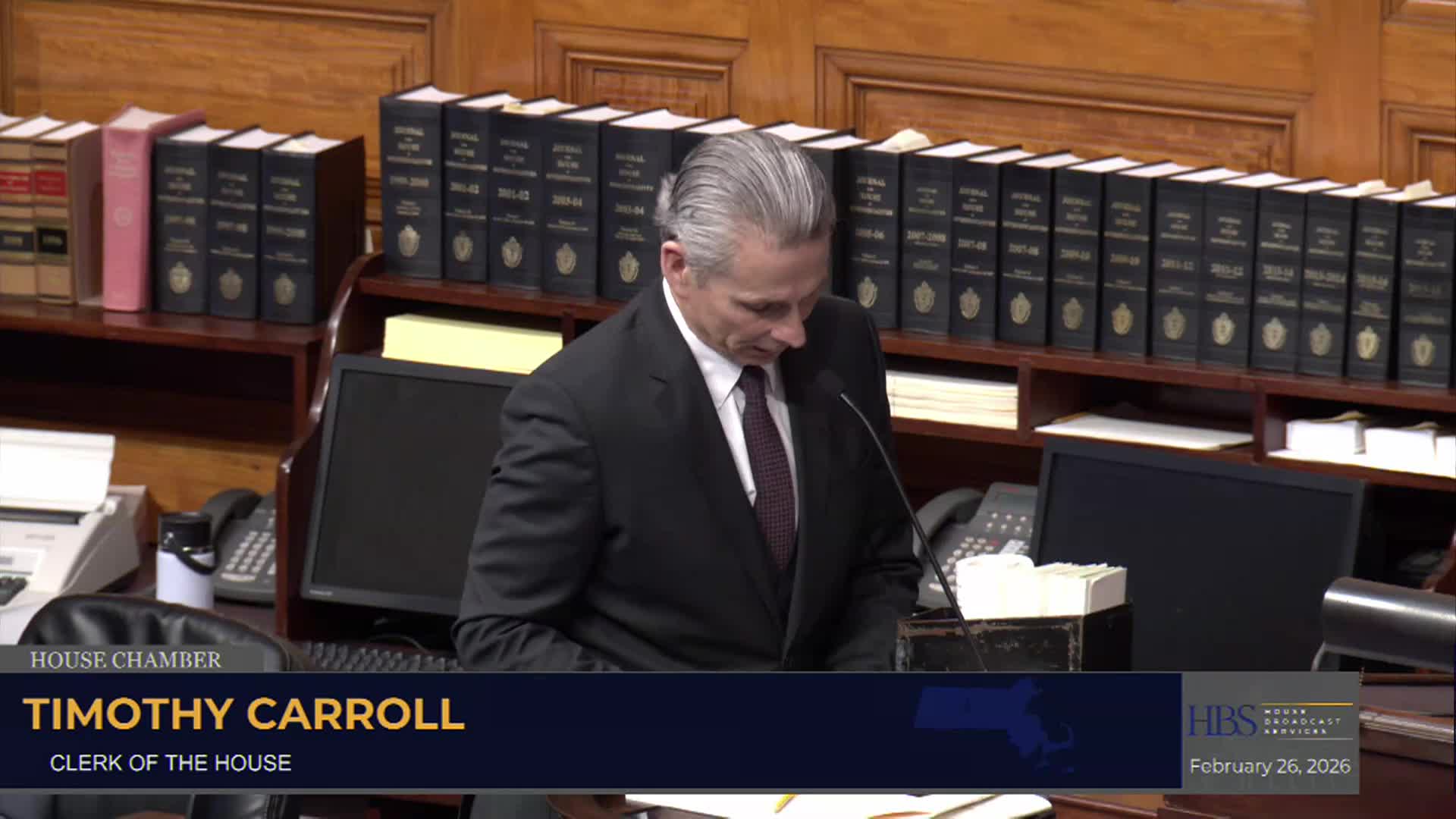 MA House of Representatives Session: February 26th, 2026 (Part 1 of 2)