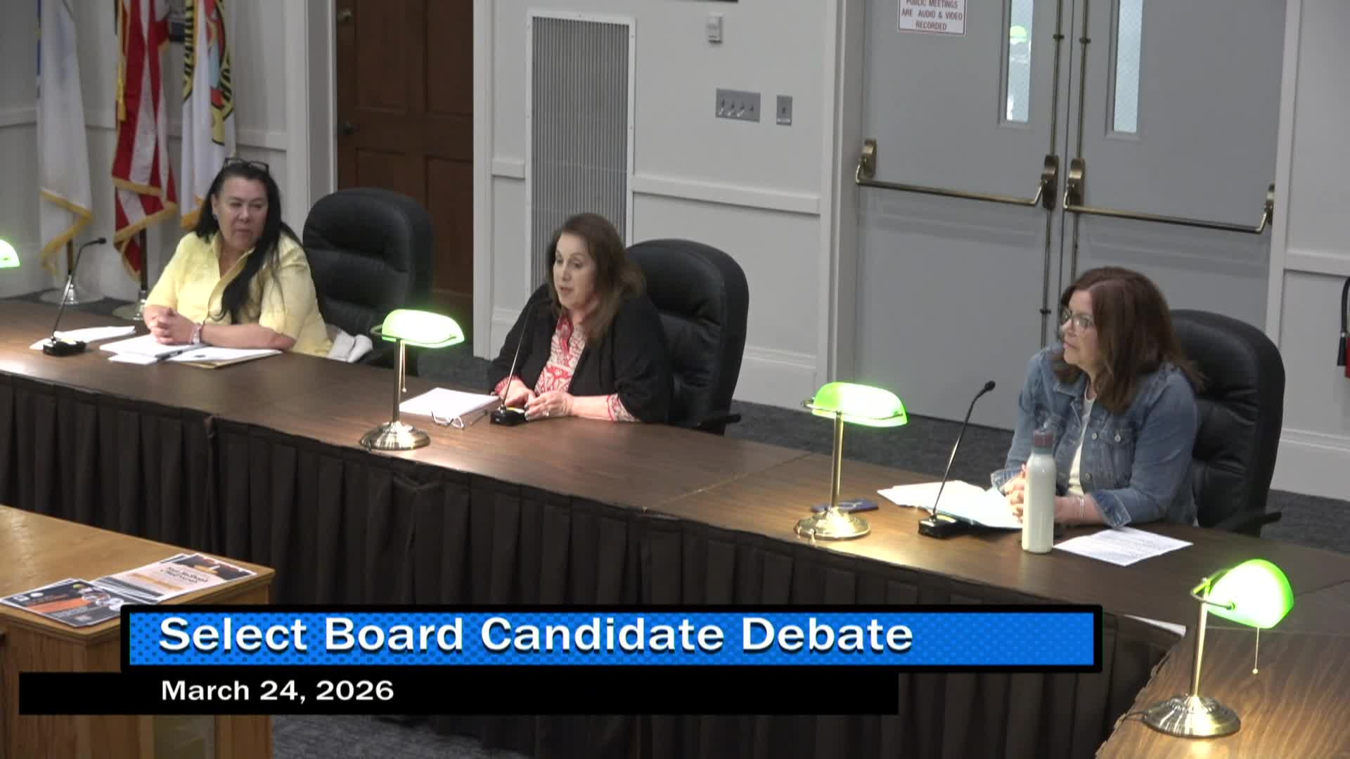 Thumbnail image for LIVE Select Board Candidate Debate With Roberta Harback