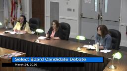 Navigate to 2026 Select Board Candidate Debate: With Roberta Harback