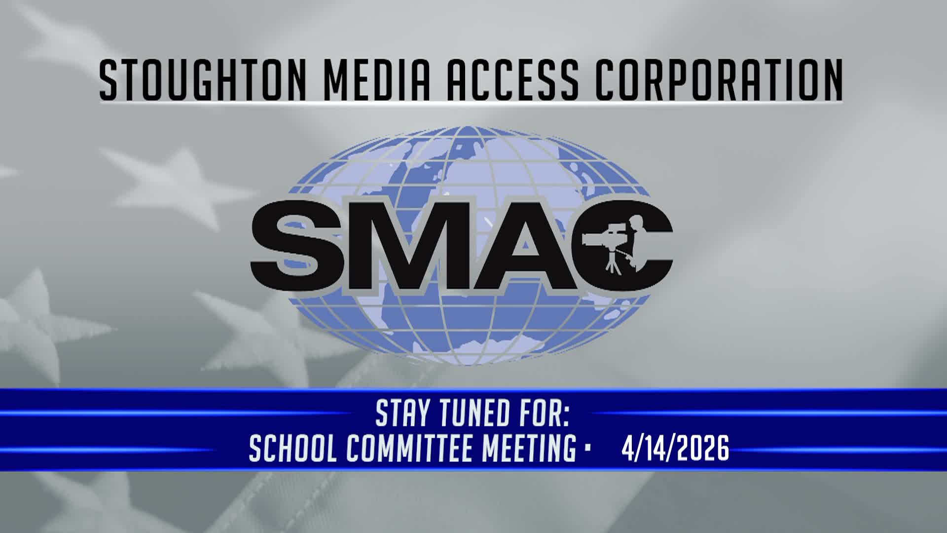 Thumbnail image for LIVE School Committee: 4/14/26