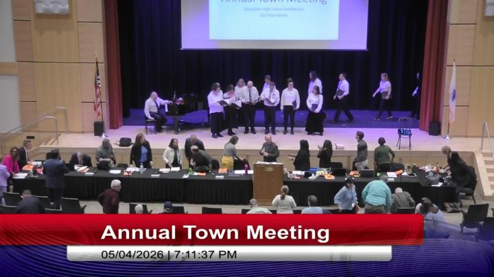 Thumbnail image for Annual Town Meeting Night 1: 5/4/26
