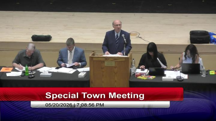 Thumbnail image for Annual Town Meeting Night 6: 5/20/26