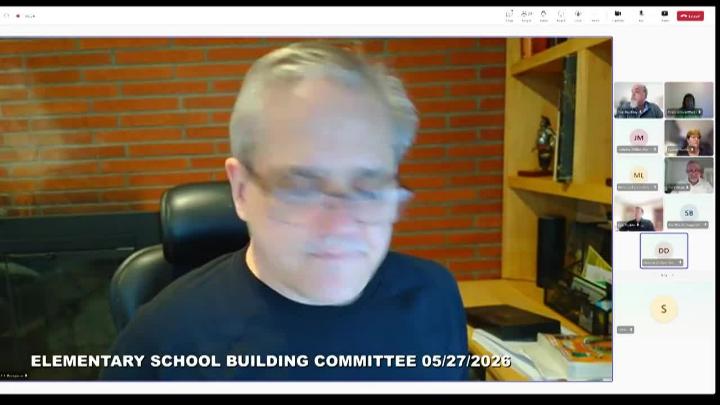 Thumbnail image for Elementary School Building Committee: 05/27/26