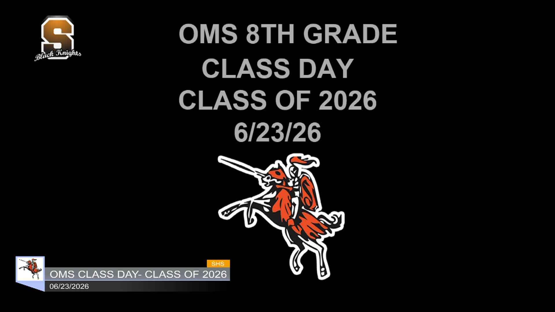 Thumbnail image for LIVE 8th Grade Class Day: 6/23/26