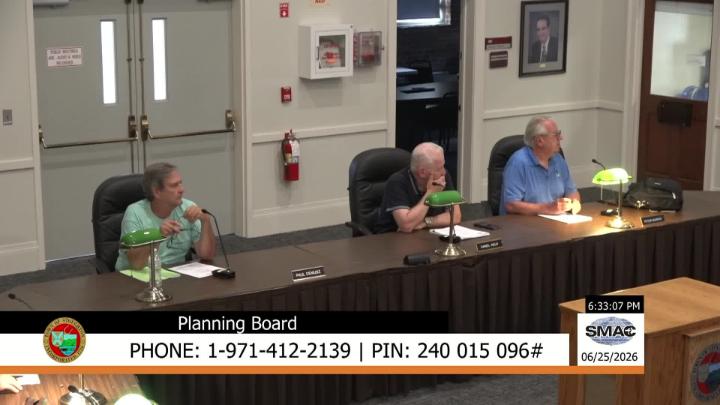 Thumbnail image for Planning Board: 6/25/26