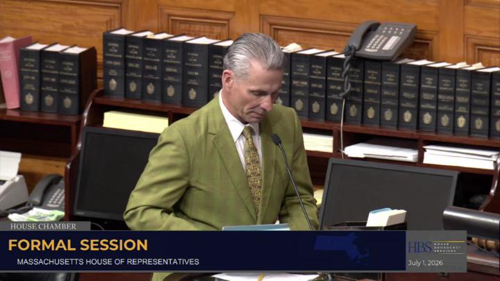 Thumbnail image for MA House of Representatives Formal Session: July 1st, 2026