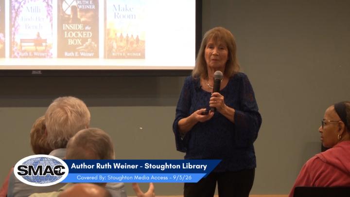 Thumbnail image for Stoughton Library Author Talk: Former SHS Teacher Ruth Weiner