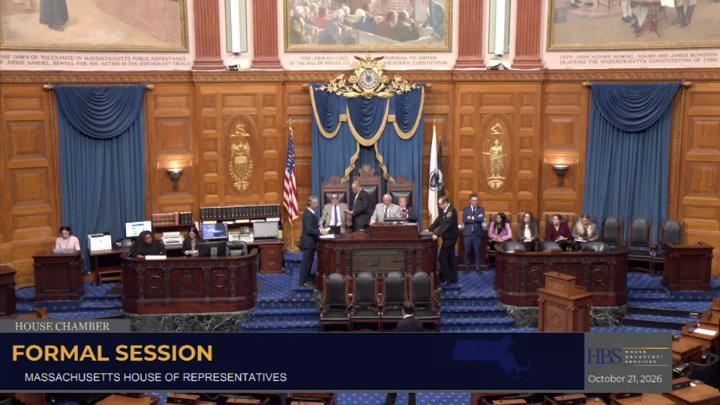 Thumbnail image for MA House of Representatives Formal Session: October 21st, 2026